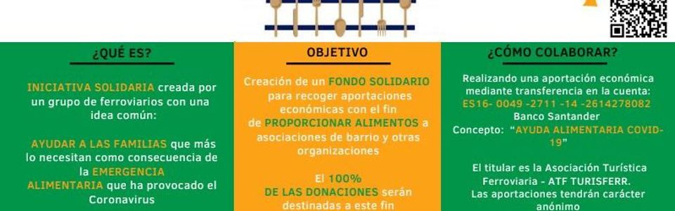 Transfesa Logistics se une a “#ferrosolidarios”, la campaña de ayuda a la emergencia alimentaria