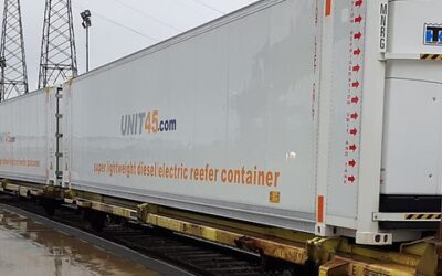 Transfesa Logistics launches a new refrigerated express transport by train to Great Britain