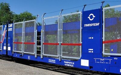 Transfesa Logistics finaliza la instalación de GPS en toda la flota de vagones porta autos internacionales