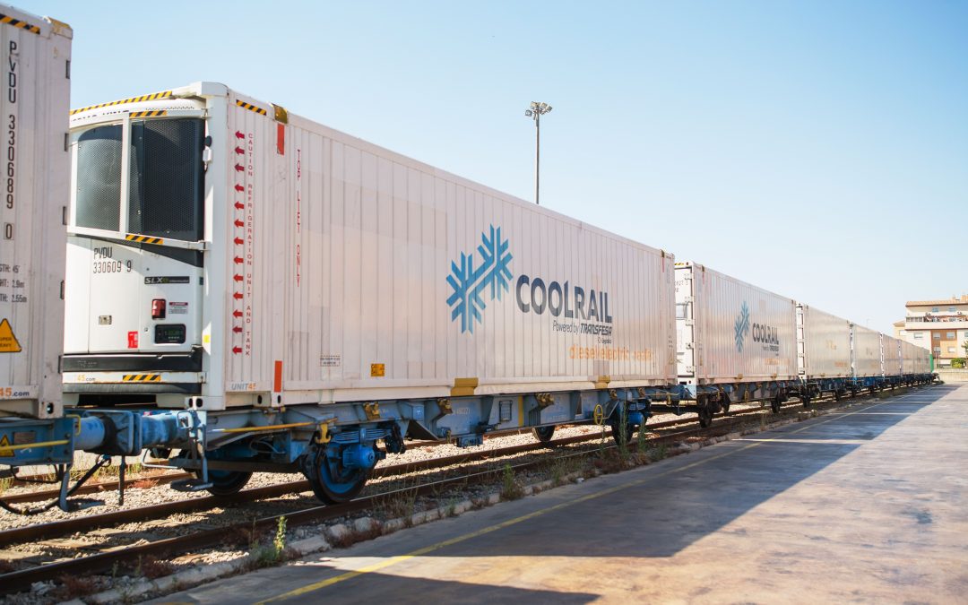 CoolRail llega a Dinamarca en un recorrido completo por ferrocarril