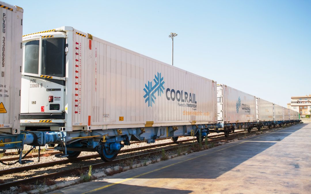 CoolRail reaches Denmark travelling all the way by rail