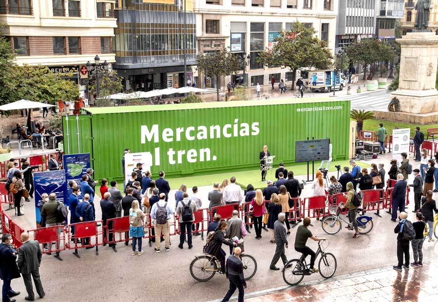 ECODES se une a la campaña “Mercancías al tren”