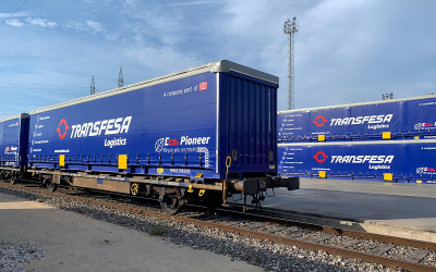 Medline International ships its medical products by train with Transfesa Logistics