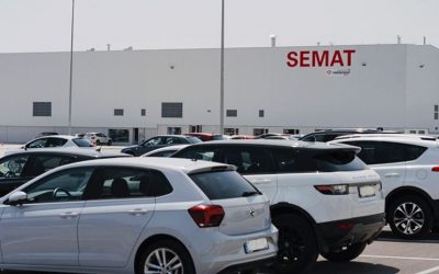 SEMAT expands its capacities with a new logistics centre for automobiles in Campo Real