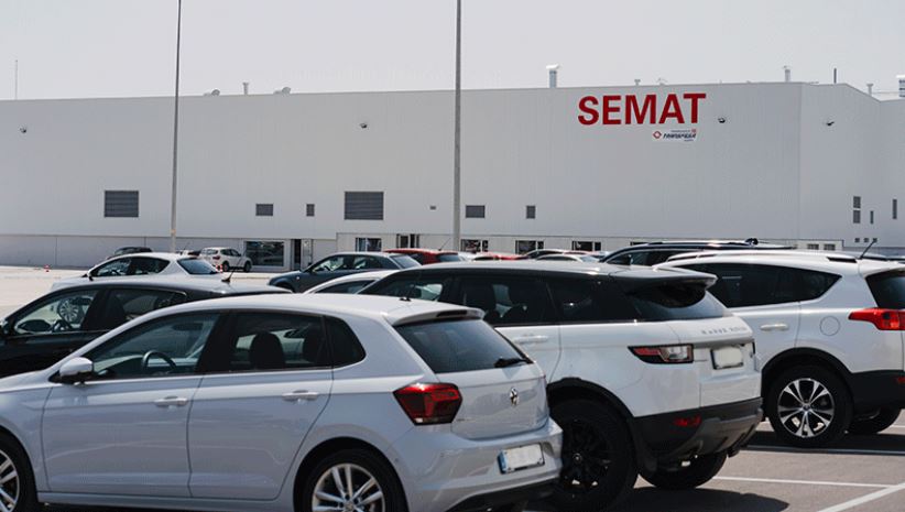 SEMAT expands its capacities with a new logistics centre for automobiles in Campo Real