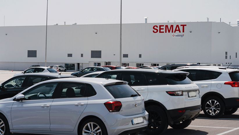 SEMAT amplía sus capacidades con un nuevo centro logístico destinado al automóvil en la localidad madrileña de Campo Real