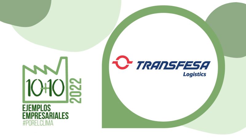 Transfesa Logistics recognised as one of the top 10 companies for climate action
