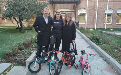 Transfesa Logistics dona bicicletas solidarias a la planta de oncología infantil del hospital Niño Jesús