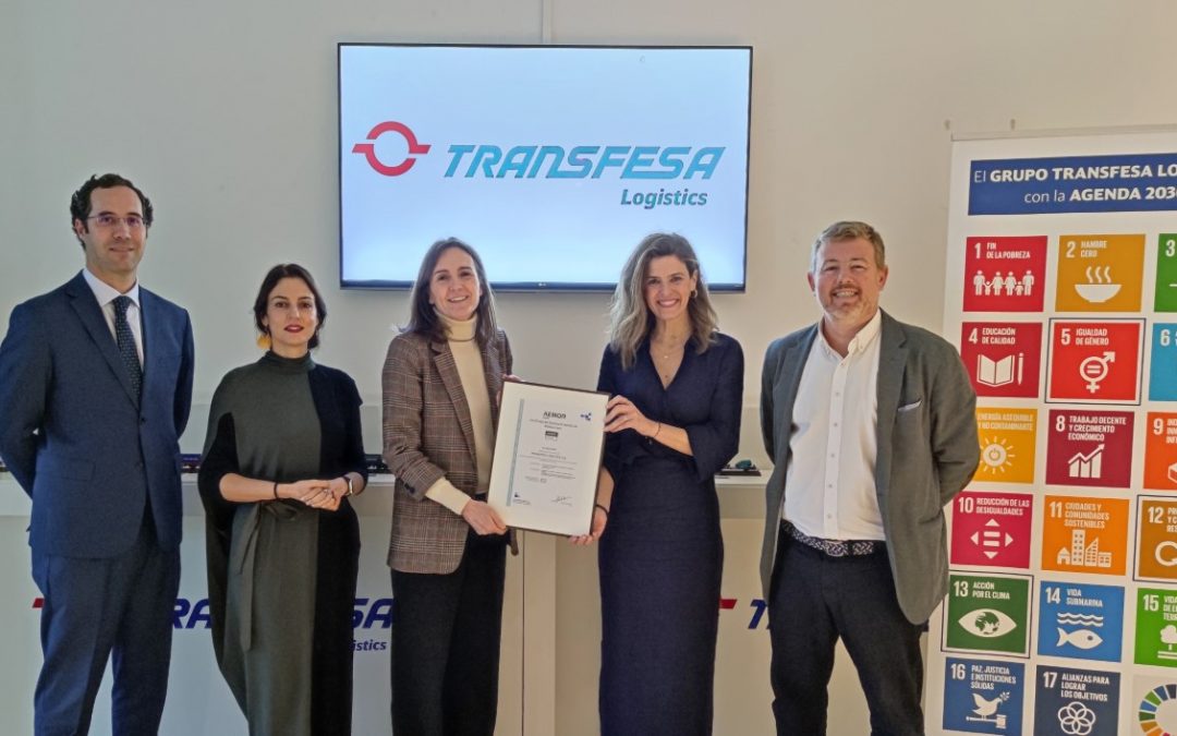 Transfesa Logistics, primera empresa del sector ferroviario en conseguir la certificación AENOR de ‘Residuo Cero’