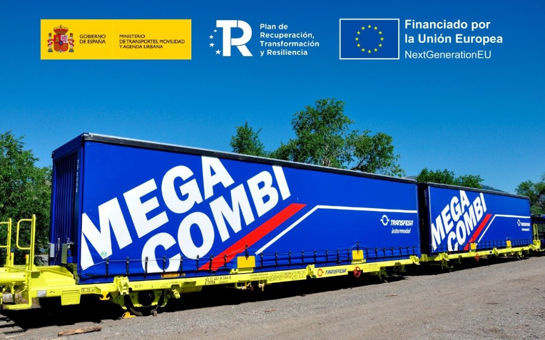 Transfesa Logistics instalará zapatas silenciosas en los vagones que circulan por la península ibérica a través de los Fondos Europeos Next Generation EU