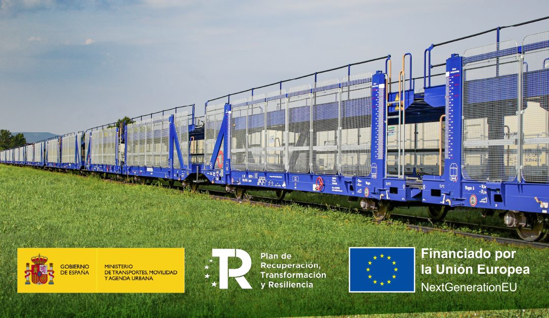Transfesa Logistics adquirirá 200 vagones porta-autos a través de los Fondos Europeos Next Generation EU