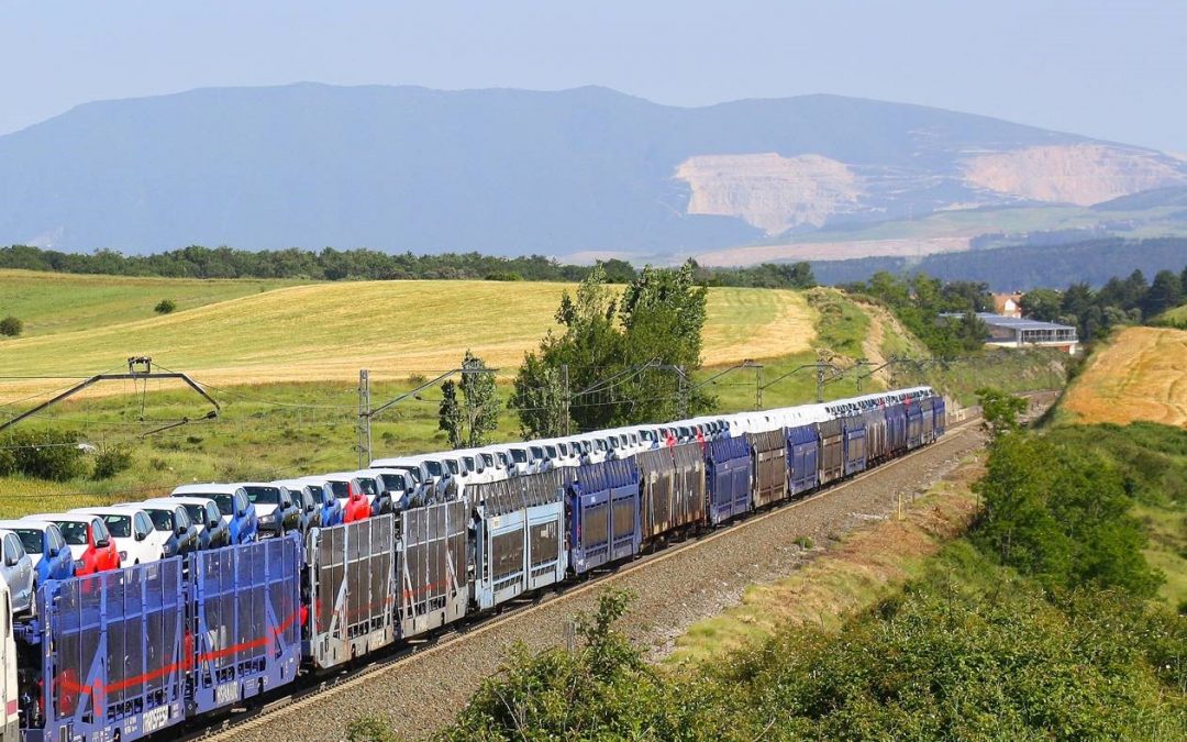 Transfesa Logistics ayuda a Volkswagen Navarra a reducir su huella de carbono en 8.790 toneladas de CO2 en 2022 con su apuesta por el ferrocarril