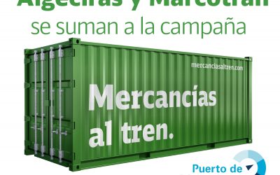 The Port of Algeciras Bay, Traccion Rail and Marcotran join “Freight belongs on rail”