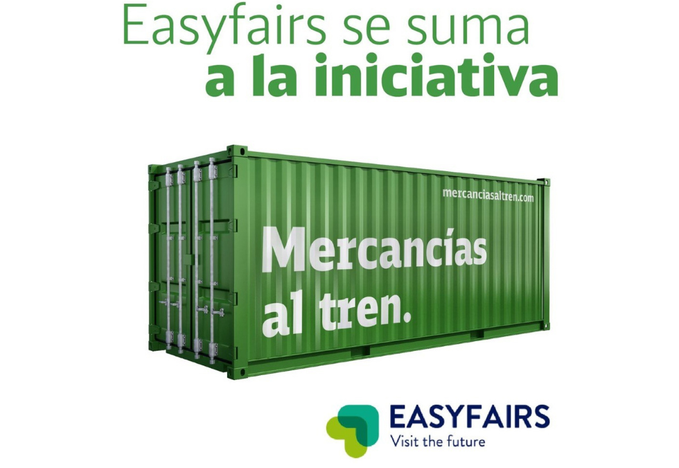 Easyfairs se suma como colaborador de “Mercancías al Tren”